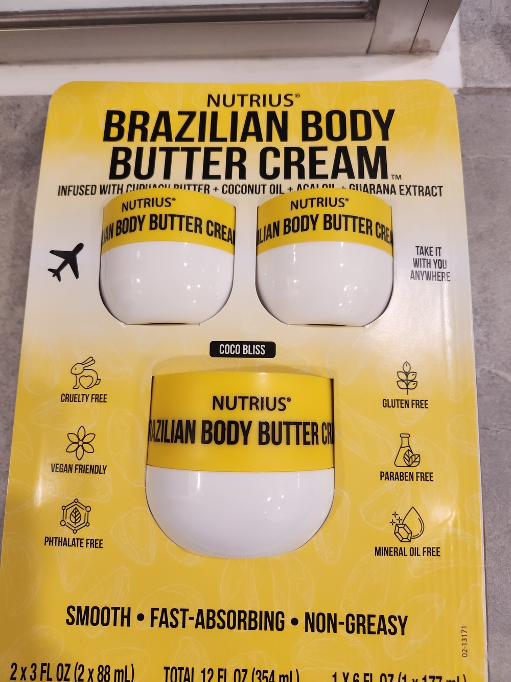 Brazilian Body Butter Cream - Coco Bliss